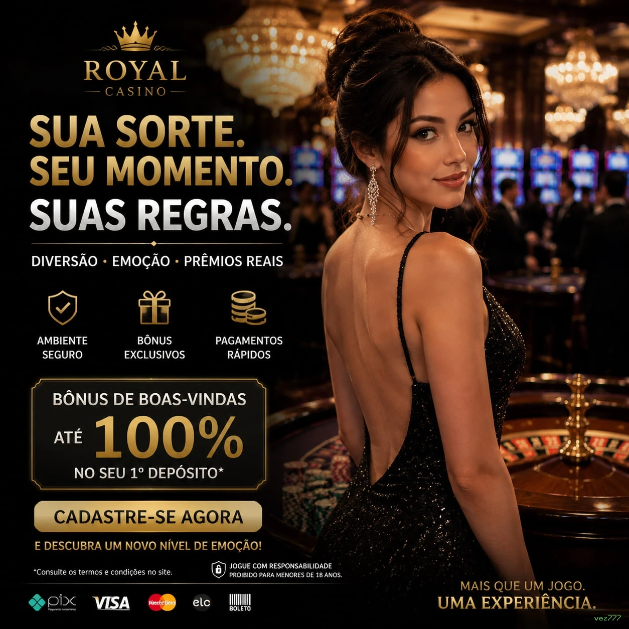 Cashback VIP vez777 - reembolso semanal